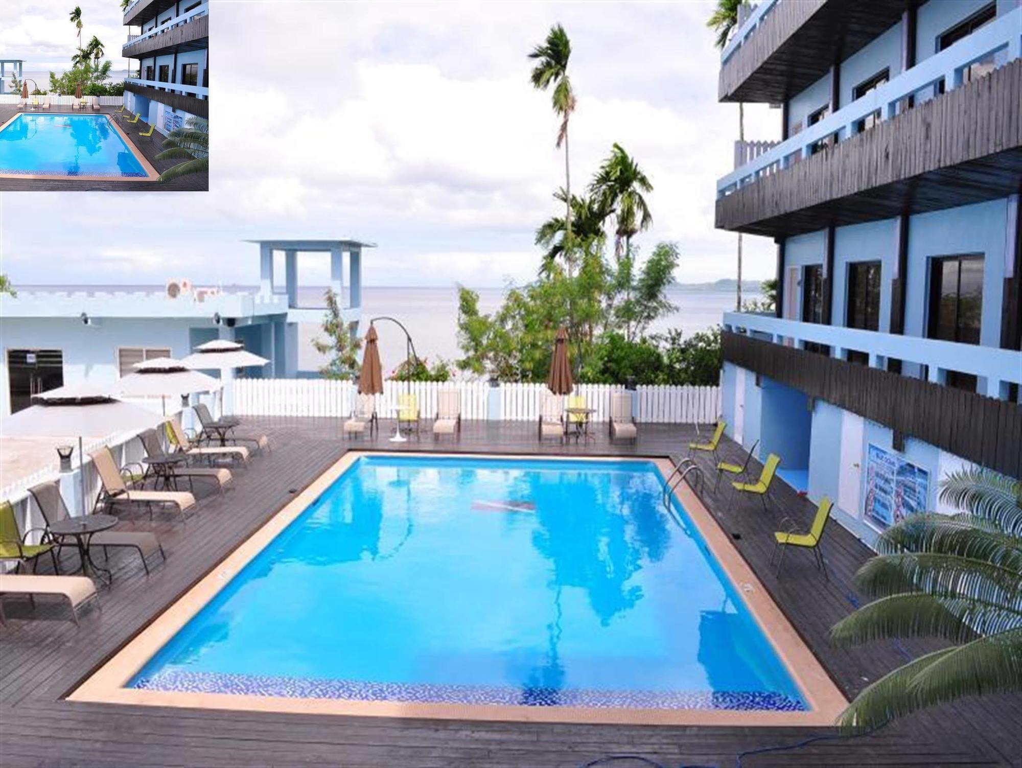 Blue Ocean View Hotel Koror Buitenkant foto